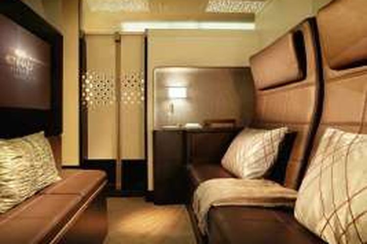 The Residence, kabin mewah tiga kamar milik Etihad Airways. Kabin ini hanya tersedia di armada A380-800 milik Etihad.