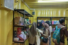 Mengintip Perpustra, "Perpustakaan Kontainer" di FIB UGM, Mudahkan Generasi Muda Akses Buku