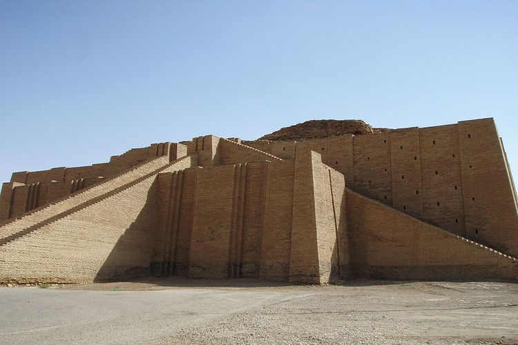 Ziggurat, kuil raksasa peninggalan peradaban Mesopotamia