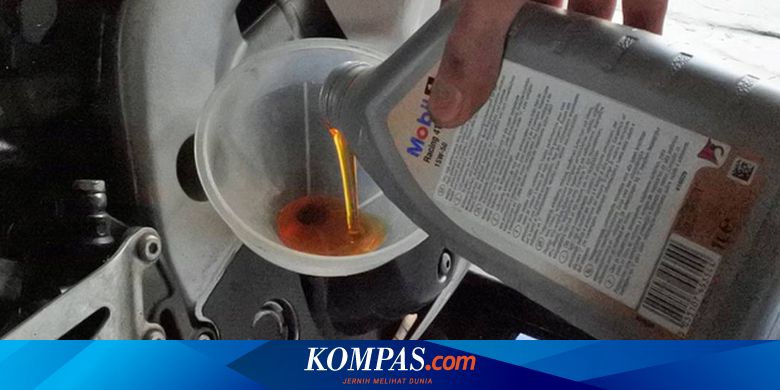 Cara Cek Kondisi Oli Mesin Motor Tanpa Harus ke Bengkel - Vimarsana News