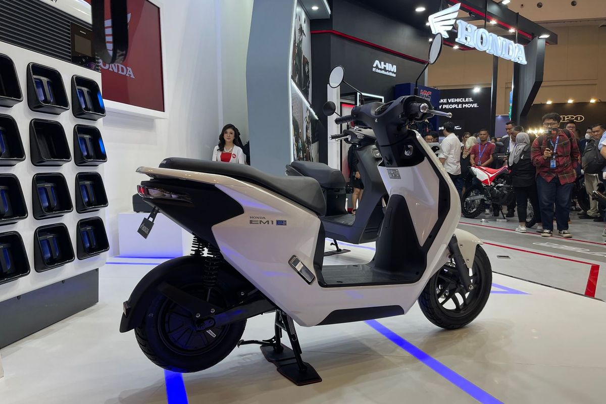 Motor listrik Honda EM1 e: hadir di GIIAS 2023