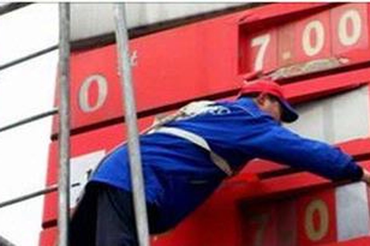 Harga BBM sudah diubah dua kali karena harga minyak mentah dunia terus meroket. 