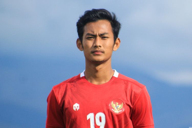Gelandang timnas U19 Indonesia, Mohammad Kanu Helmiawan.