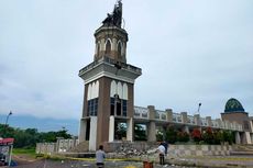 Menara Masjid Pemkab Tasikmalaya Roboh, Wabup Minta Inspektorat Kaji Ulang Pengerjaan Proyek