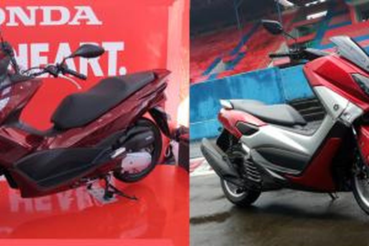 Yamaha NMAX dan Honda PCX