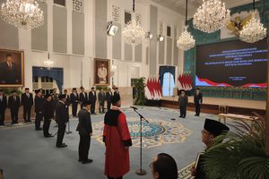 Prabowo Lantik Andi Rahadian Jadi Dubes RI untuk Oman-Yaman