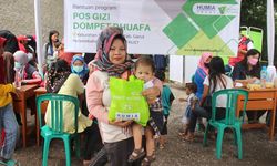 Bekerja Sama dengan Komunitas Muslim Selandia Baru, Dompet Dhuafa Hadirkan Pos Gizi di Garut