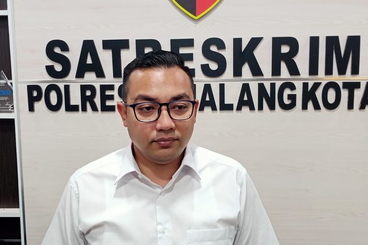 Kasat Reskrim Polresta Malang Kota, AKP Bayu Febrianto Prayoga. 