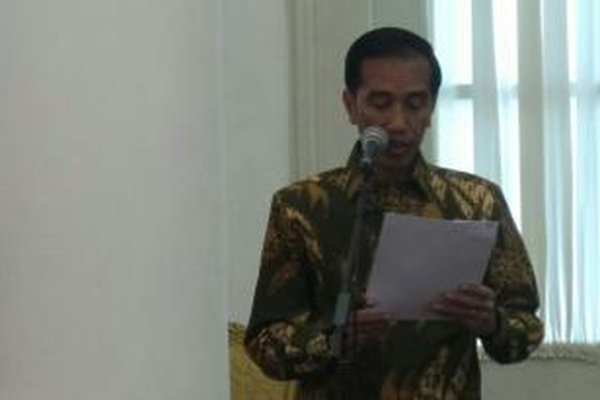 Presiden Joko Widodo