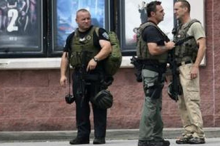 Aparat AS bersiaga setelah seorang pria menyerang sebuah bioskop di Negara Bagian Tennessee, AS