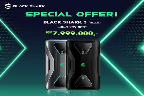 Wow! Ponsel Gaming Black Shark 3 Turun Harga, Berikut Spesifikasinya