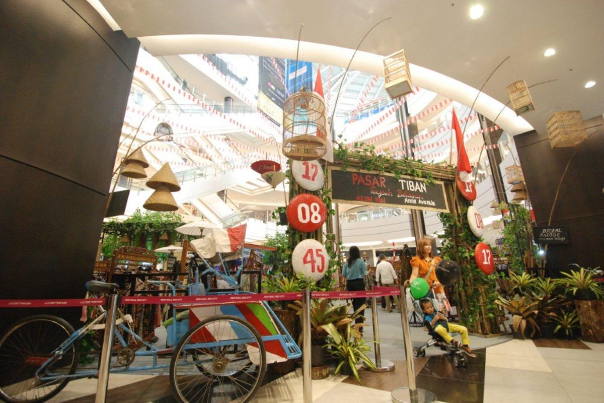 Pasar Tiban di Aeon Mal BSD