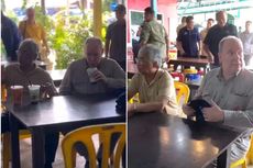 Raja Malaysia Minum Cendol bareng Pangeran Monako di Warung Pinggir Jalan