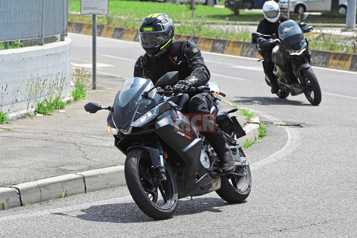 Aprilia RS 440 tertangkap kamera sedang dites jalan