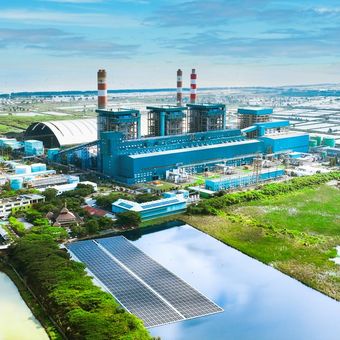 PLTU Banten 3 Lontar berkapasitas 4x315 MW 