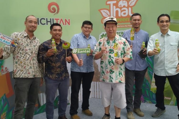 Peluncuran varian baru Ichitan Thai Tea di Jakarta (14/2)
