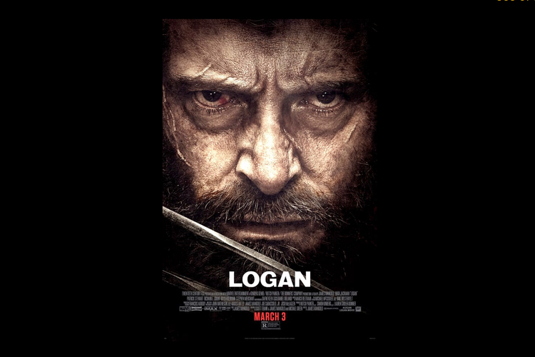 Poster film Logan (2017).