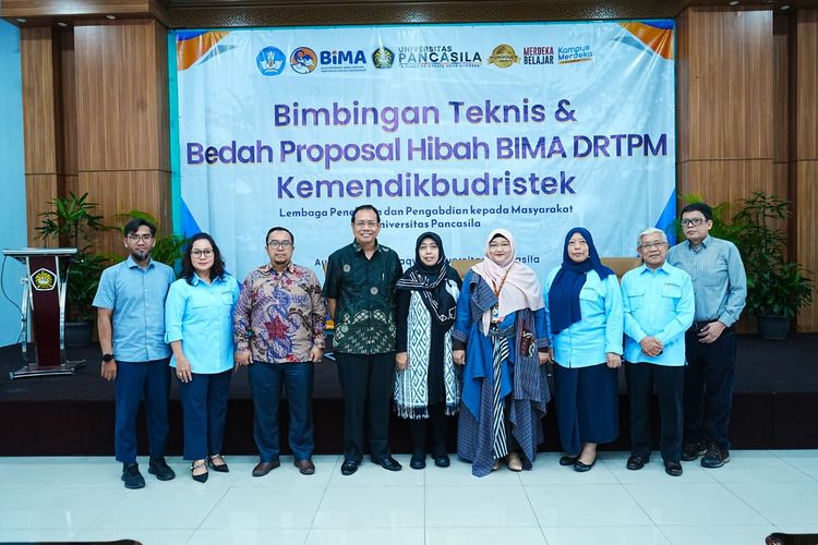 Lembaga Penelitian dan Pengabdian kepada Masyarakat Universitas Pancasila (LPPM UP) menggelar kegiatan bimbingan teknis dan bedah proposal di Jakarta, pada 20 Maret 2024.