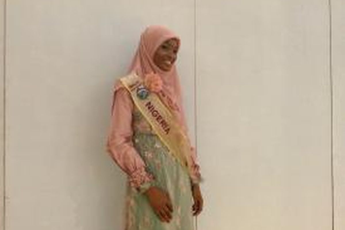 Aisha, Finalis World Muslimah dari Nigeria