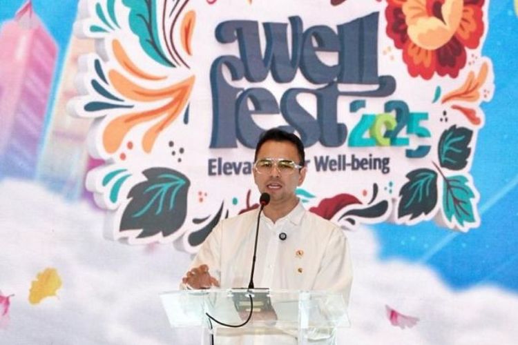 Utusan Khusus Presiden Bidang Pembinaan Generasi Muda dan Pekerja Seni Raffi Ahmad menilai, Wellfest 2025 merupakan salah satu langkah strategis yang relevan dengan tren anak muda.