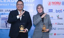 Dewi Aryani Suzana dan Harwan Muldidarmawan Raih Penghargaan The Next Future Leader 2025 dari Infobank