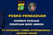Polda Metro Jaya Buka Posko Pengaduan Korban Dugaan Penipuan Umrah Hanania Group