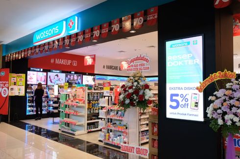 Transformasi Digital, Watsons Indonesia Integrasikan Online dan Offline