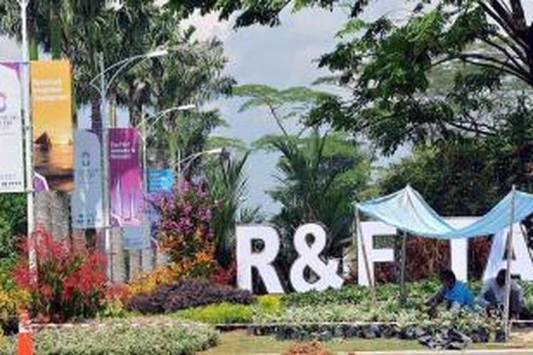 Proyek yang dikembangkan R & F Properties di Johor, Malaysia.