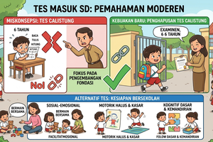 Kemendikdasmen Tegaskan Tidak Boleh Beri Tes Calistung untuk SPMB SD
