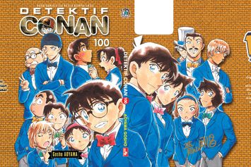 Komik Detektif Conan 100: Perseteruan FBI dan Organisasi Baju Hitam