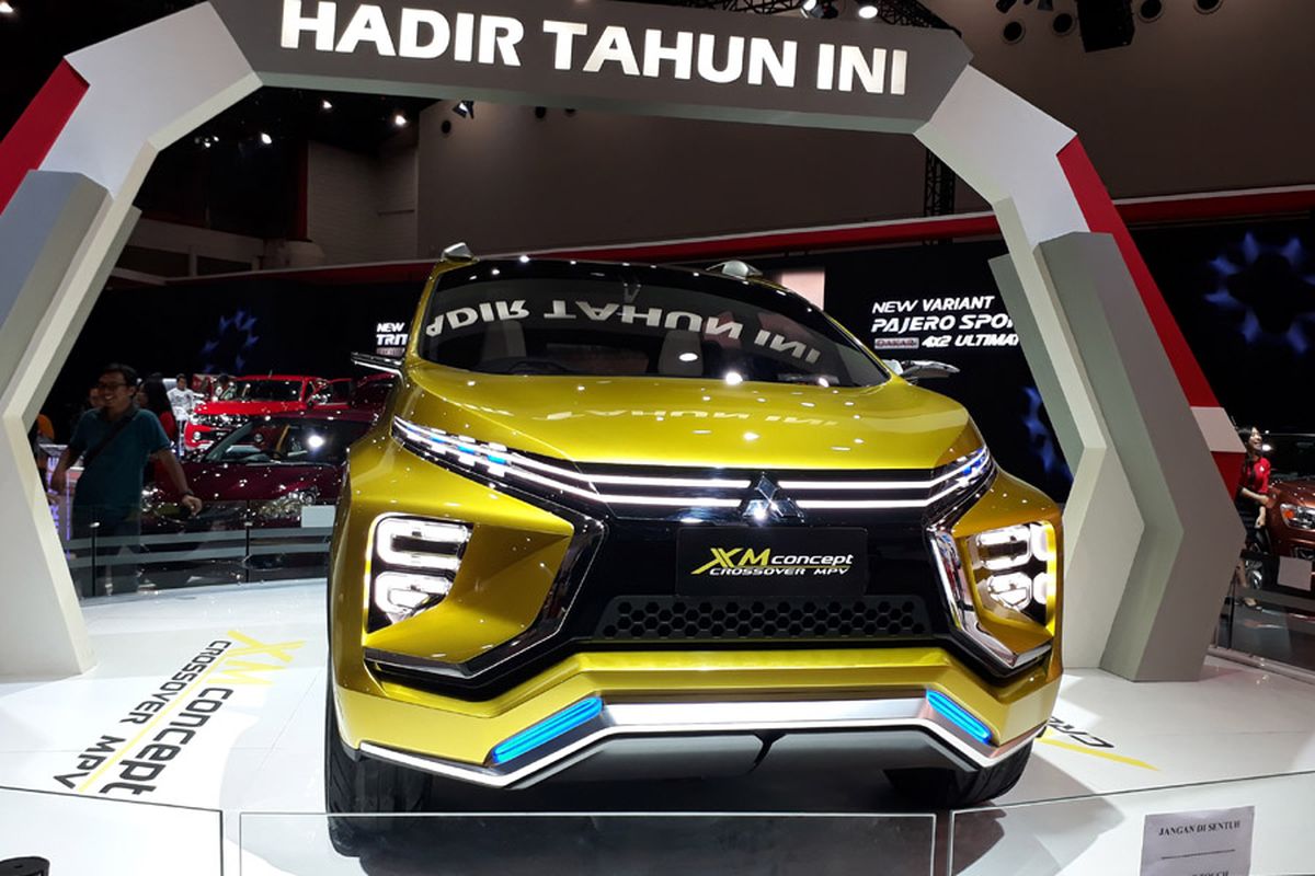 Mitsubishi XM Concept yang akan jadi cikal bakal low MPV.