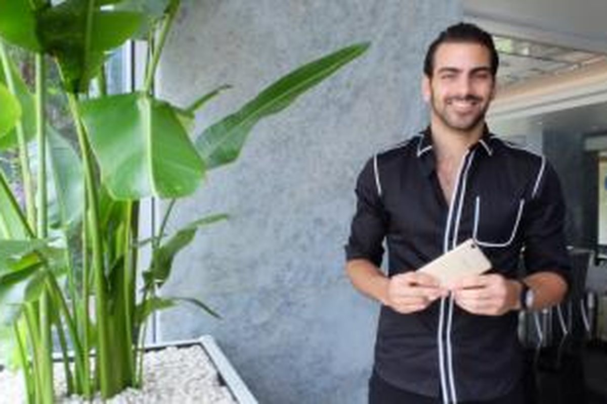 Nyle Dimarco saat berkunjung ke Indonesia