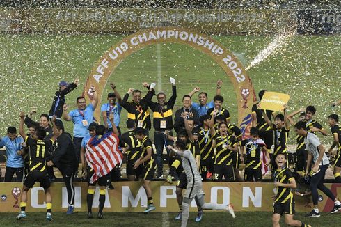 Piala AFF U19 2022: Juara di Bumi Indonesia, Malaysia Ulang Prestasi 4 Tahun Silam