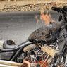 Moge Terbakar di BSD, Diduga karena Selang Bensin