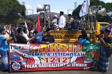 Ratusan Warga Jember Gelar Aksi 1212 Tolak Radikalisme