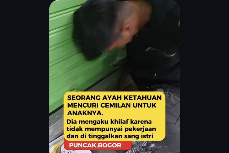 Viral Video Pria Curi Camilan untuk Anak di Puncak Bogor, Ternyata Cuma Konten Promosi