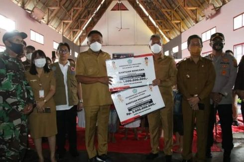 Bencana di Pantai Amurang Minahasa Selatan, Gubernur Sulawesi Utara Salurkan Bantuan Rp 6 Miliar