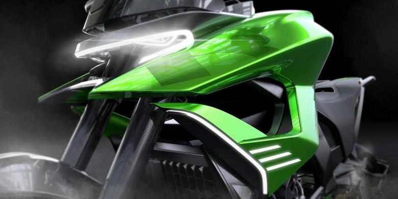 Kawasaki Adaptive Concept, digadang-gadang sebagai Versys generasi berikutnya
