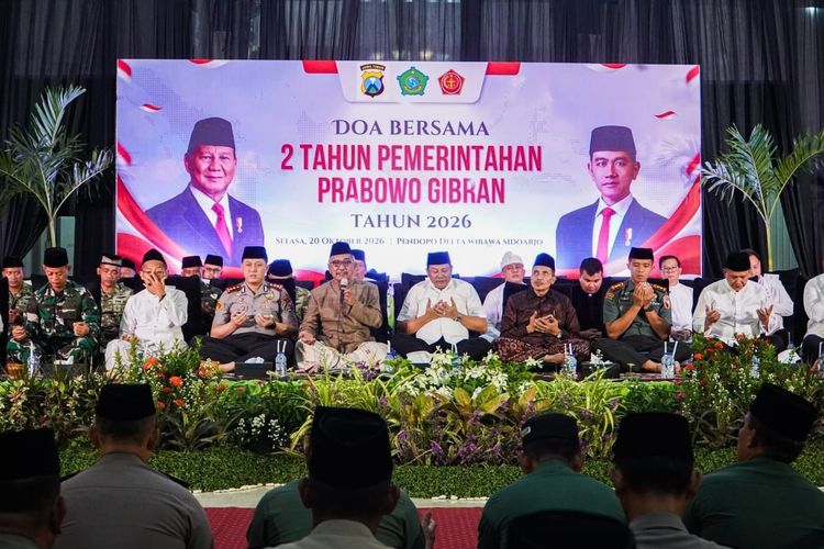 Pemkab Sidoarjo Gelar Doa Lintas Agama Peringati 2 Tahun Prabowo-Gibran