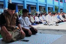 Prihatin Kondisi Kekeringan, SMK Muhammadiyah 1 Semarang Gelar Shalat Istisqa untuk Mohon Hujan