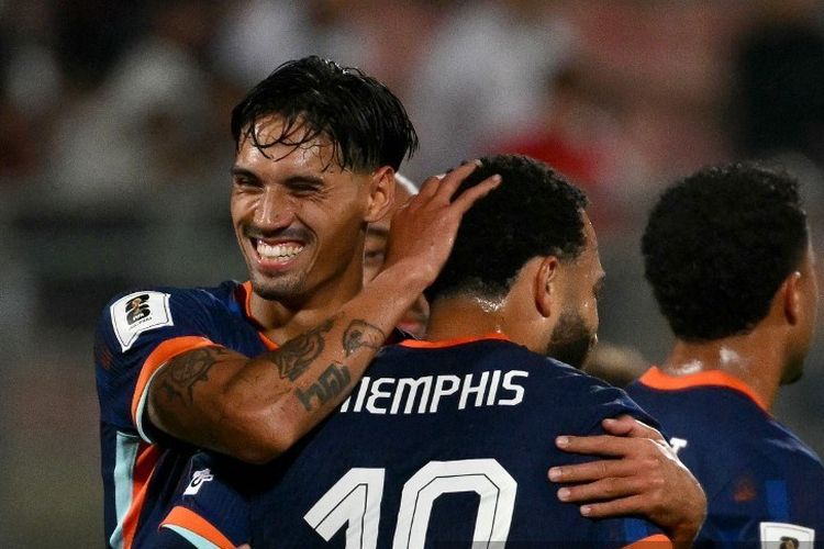 Hasil Belanda Vs Malta 0-4, Cody Gakpo Sumbang Dua Gol Penalti