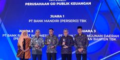 Konsisten Jaga Transparansi, Bank Mandiri Raih Juara 1 Perusahaan Go Public Keuangan ARA 2022