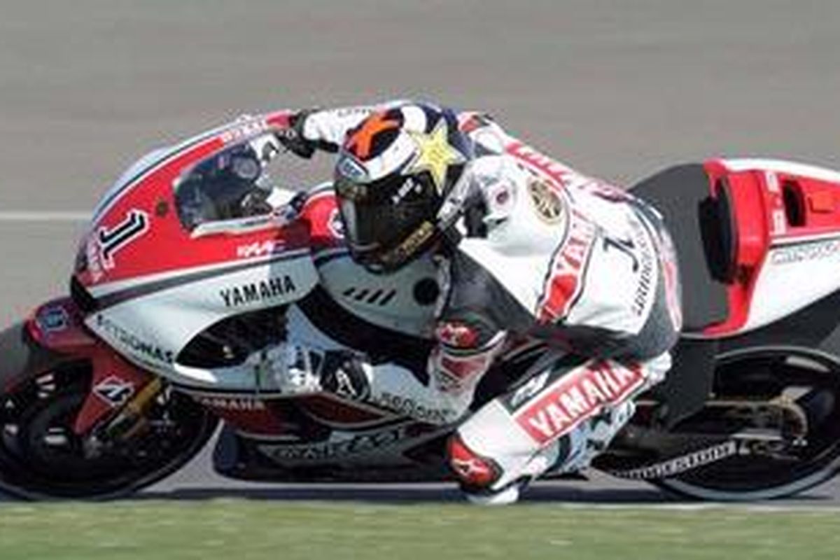 Pebalap Yamaha, Jorge Lorenzo.