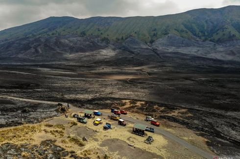 BERITA FOTO: Bromo, Wajahmu Kini...