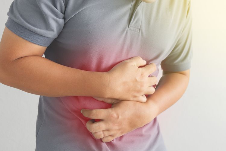 Ilustrasi kanker usus besar. Kematian aktor ?Dawson?s Creek? di usia 48 menjadi pengingat pentingnya gaya hidup sehat dan skrining dini kanker usus.