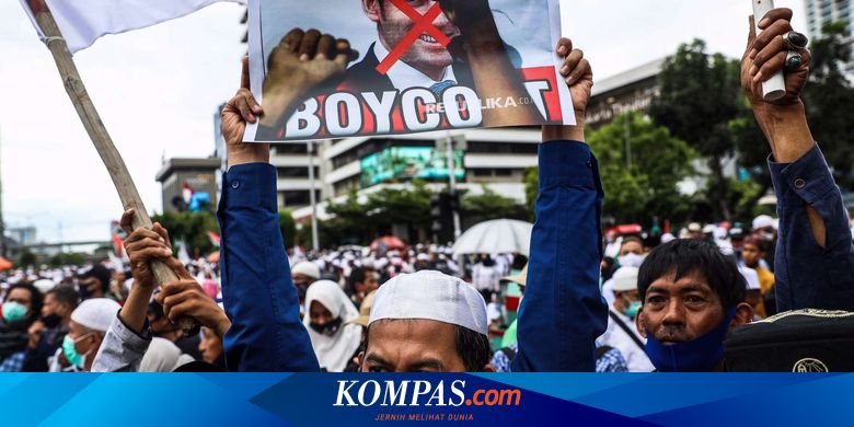 Aksi Bakar Produk Perancis dan Langkah Antisipasi Polisi