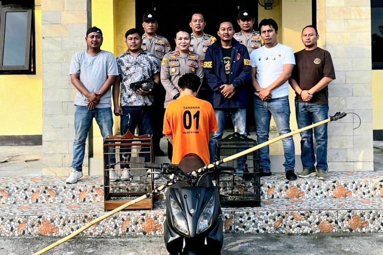 ASN di Tanggamus Lampung Curi Burung Tetangga, Uangnya Dipakai Beli Sabu