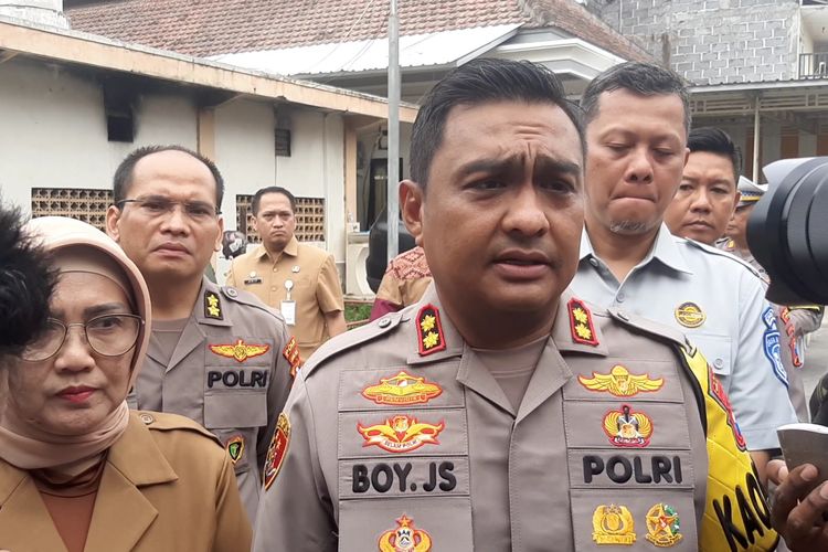 Kapolres Lumajang AKBP Boy Jeckson Situmorang