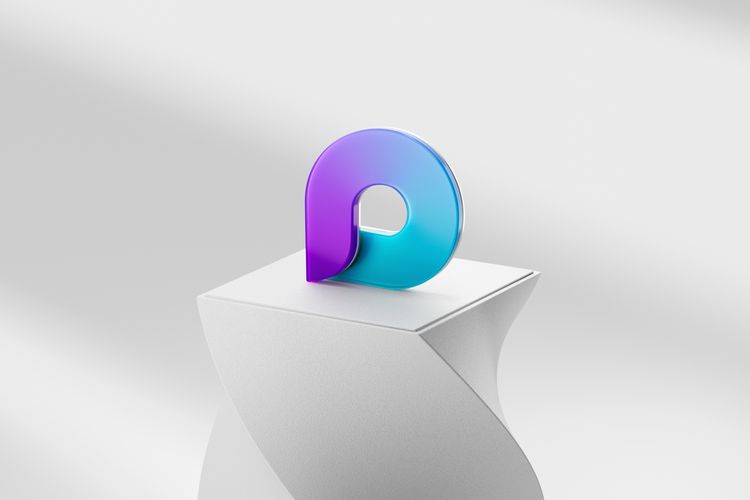Ilustrasi logo Microsoft Loop.