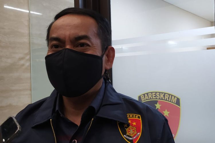 Direktur Tindak Pidana Umum Bareskrim Polri Brigjen Andi Rian Djajadi di Mabes Polri, Jakarta, Selasa (15/3/2022)